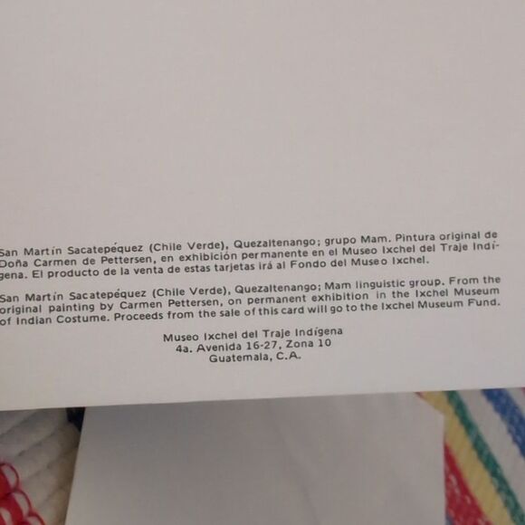 Vintage‎ Large Lot Of Made In Guatemala Cards NIP Set Of 11 - Picture 13 of 16